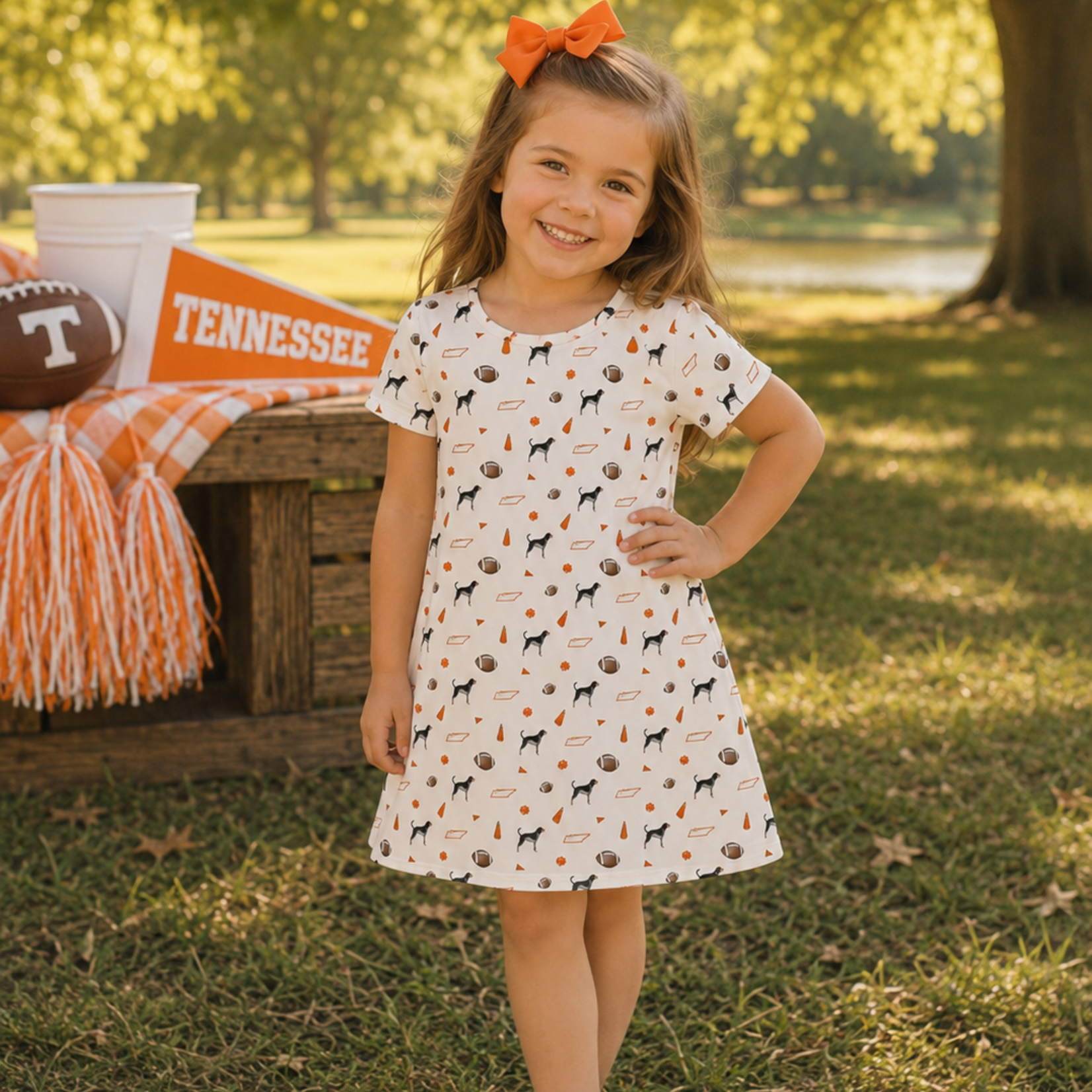 Hamner Hill TN Coonhound Bamboo Dress