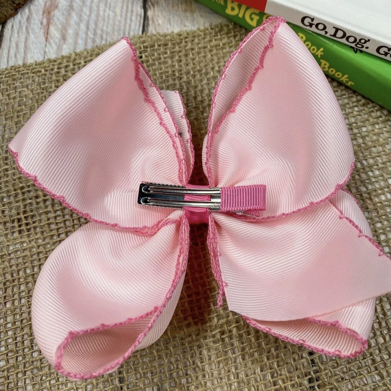 The Hairbow Co. 5" Embroidered Pencil Bow