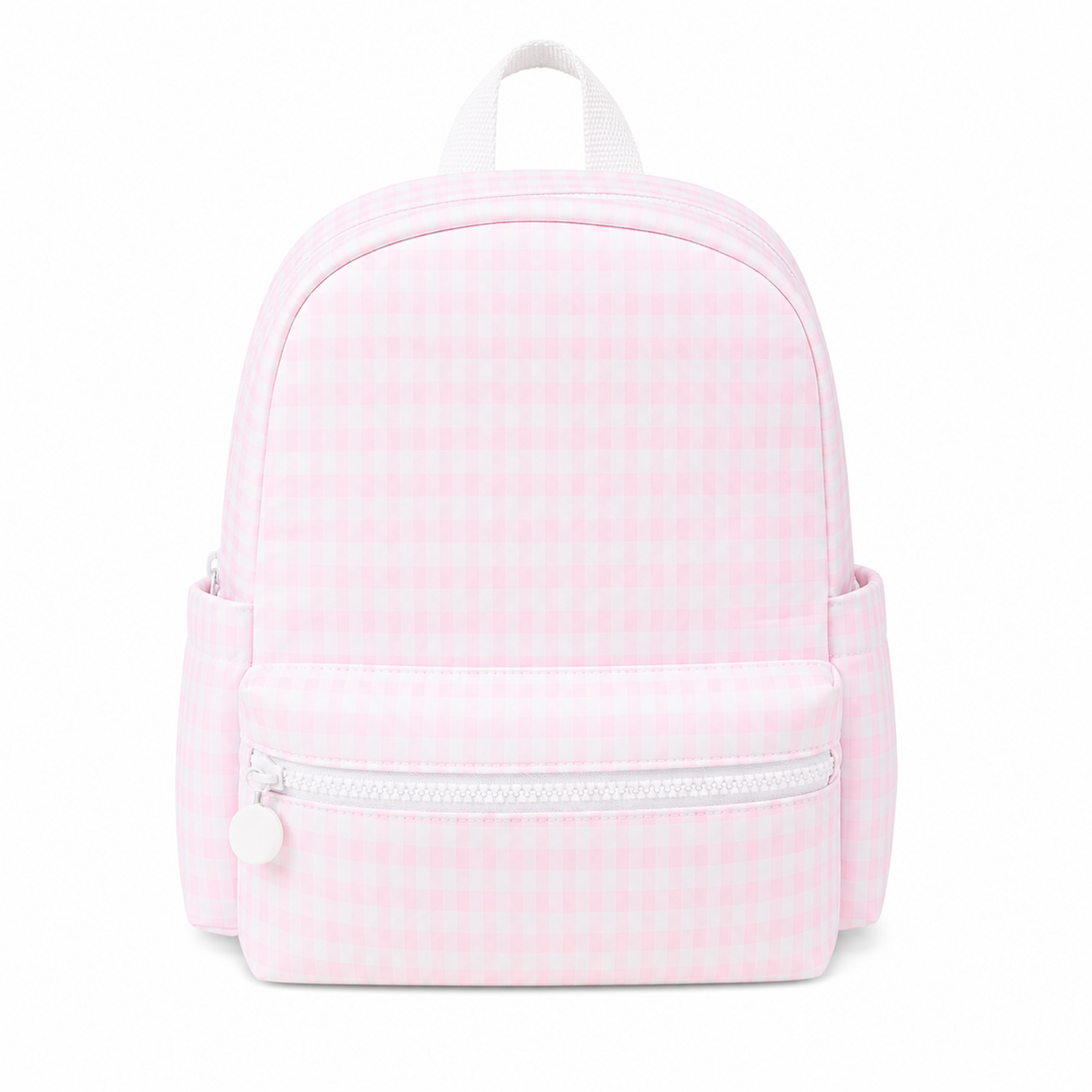 Love That Cotton Light Pink Gingham Backpack