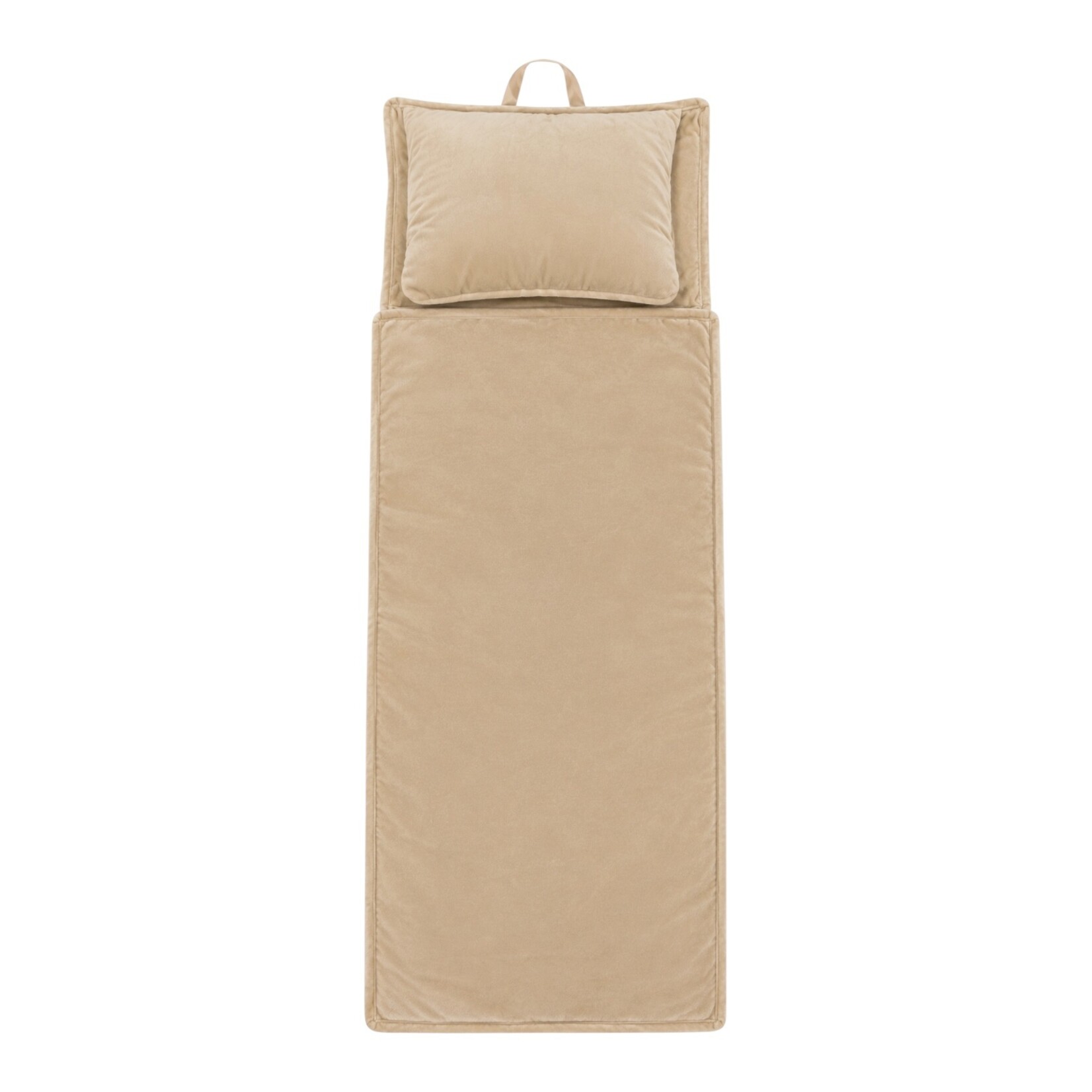 Love That Cotton Khaki Gingham Nap Mat
