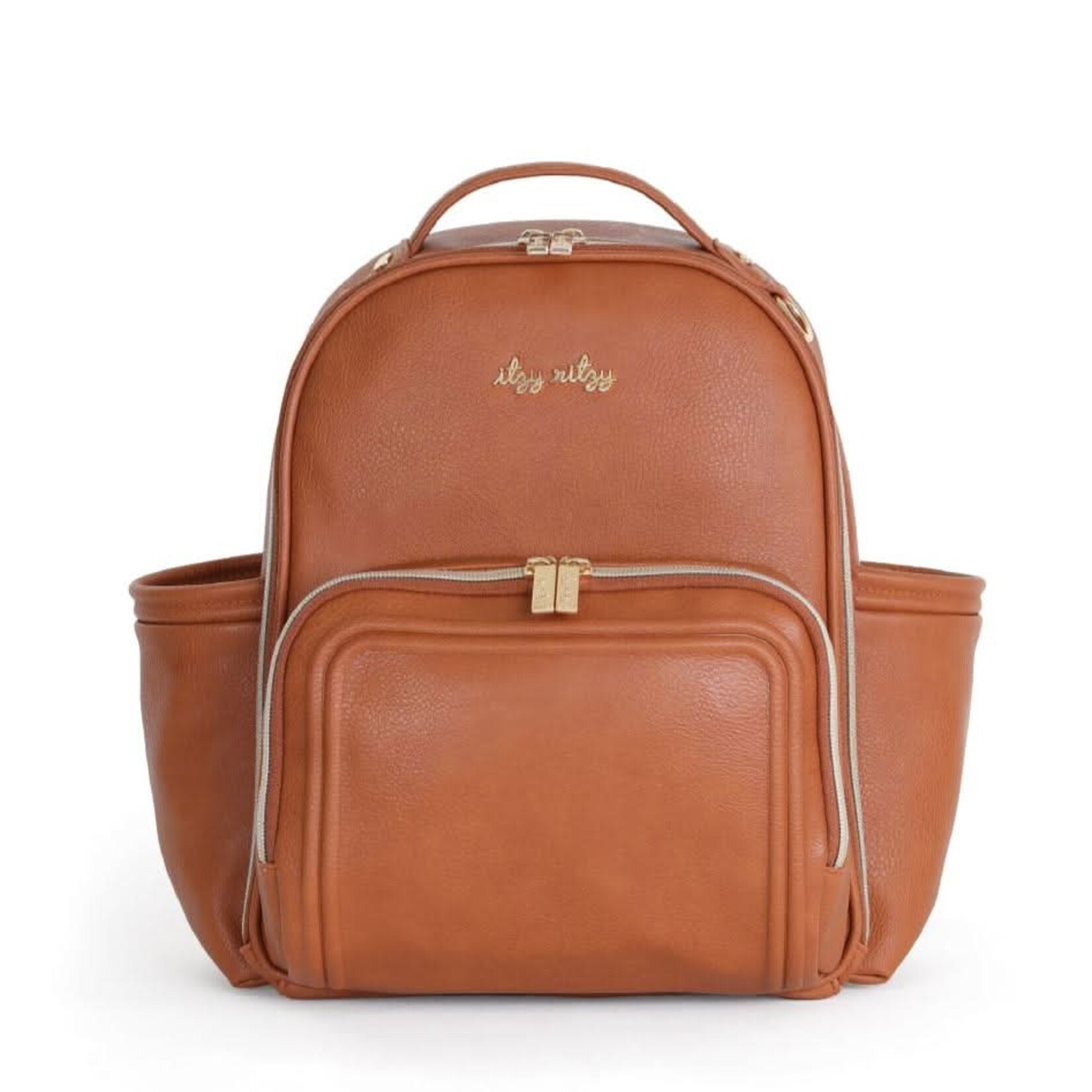Cognac Itzy Mini Plus Diaper Bag Backpack