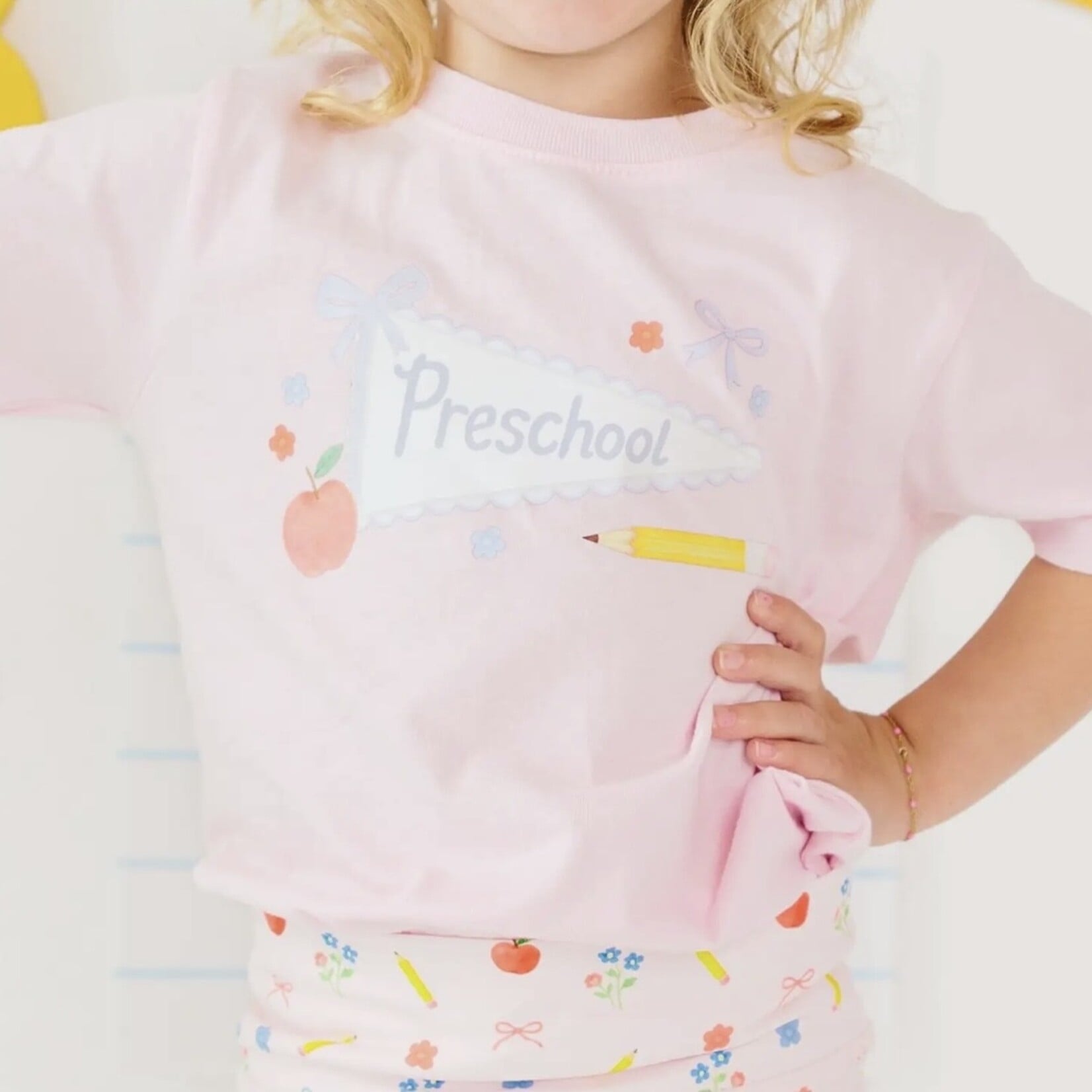 Sweet Wink Preschool Pennant Girls Shirt
