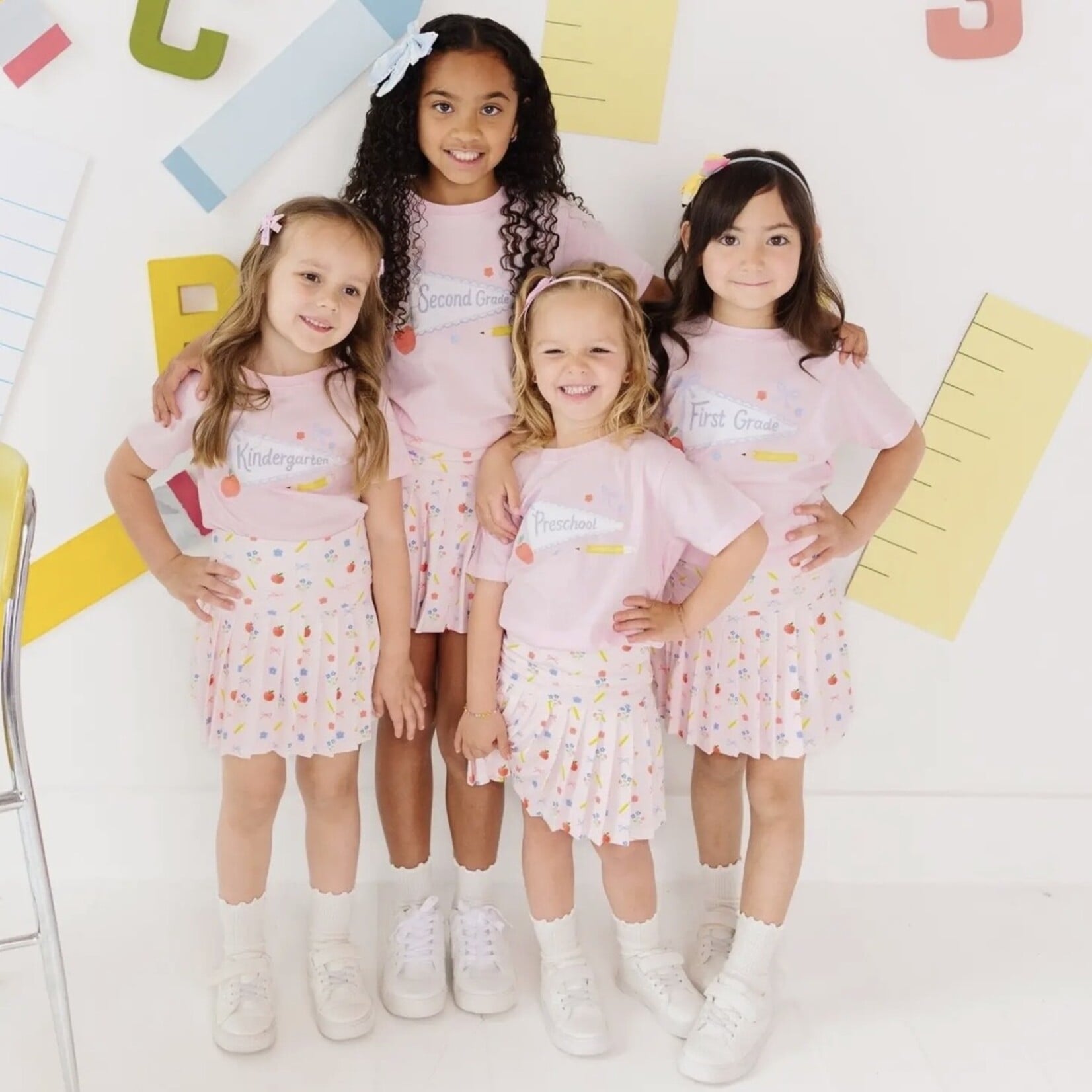 Sweet Wink Preschool Pennant Girls Shirt