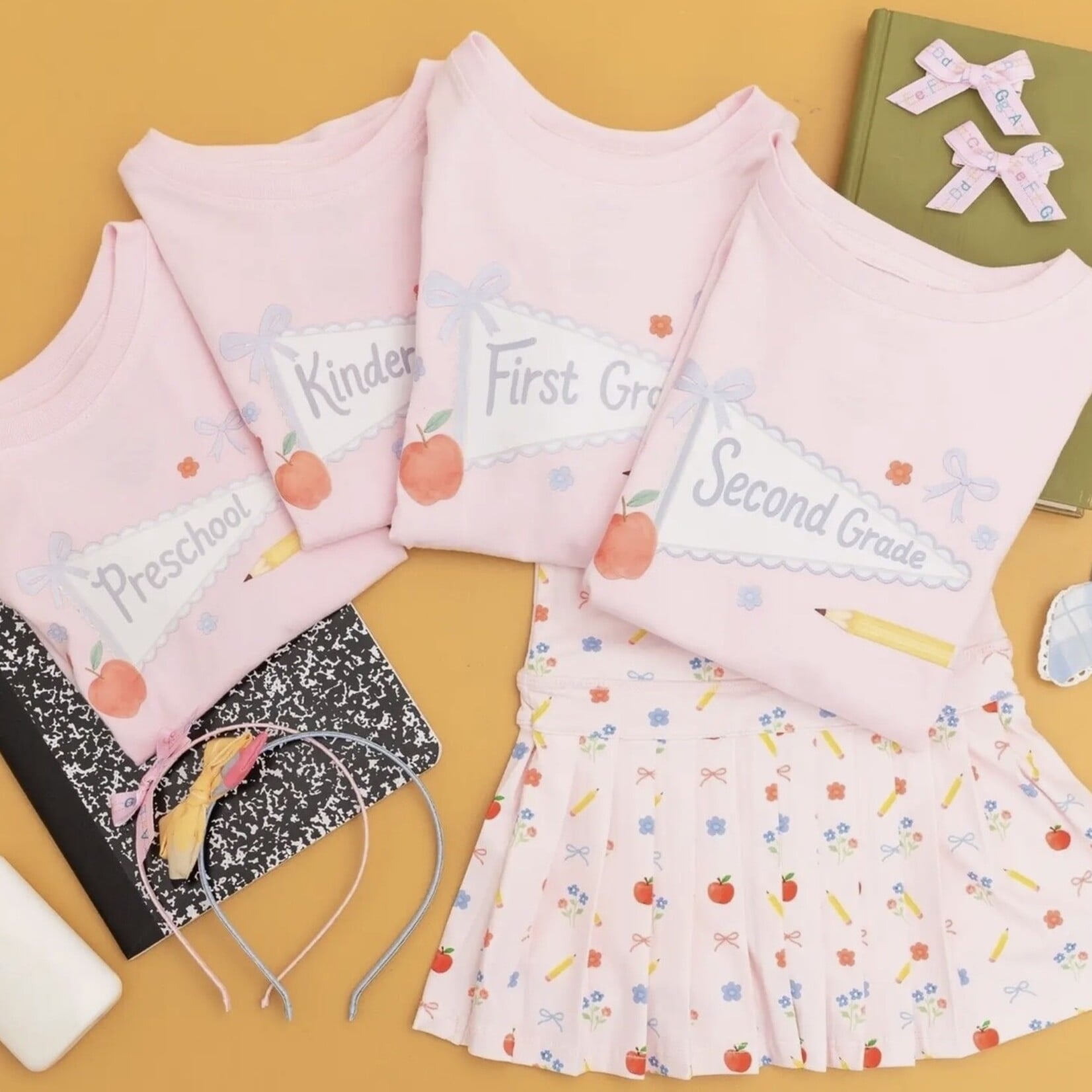 Sweet Wink Preschool Pennant Girls Shirt