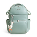 Itzy Ritzy Sage Silly Goose Boss Plus Diaper Bag Backpack