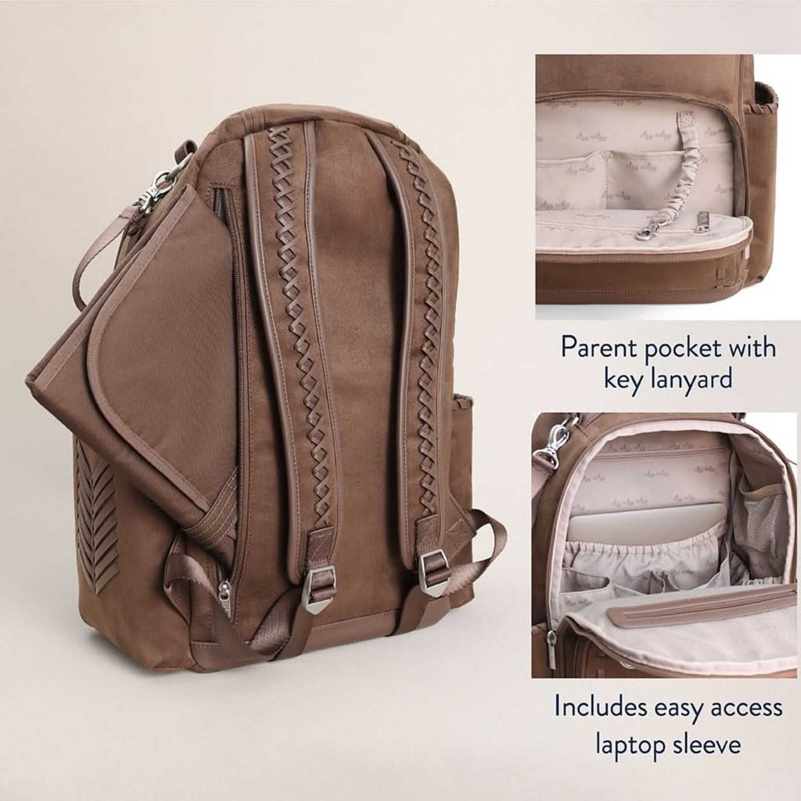 Itzy Ritzy Aspen Boss Plus Backpack Diaper Bag Backpack