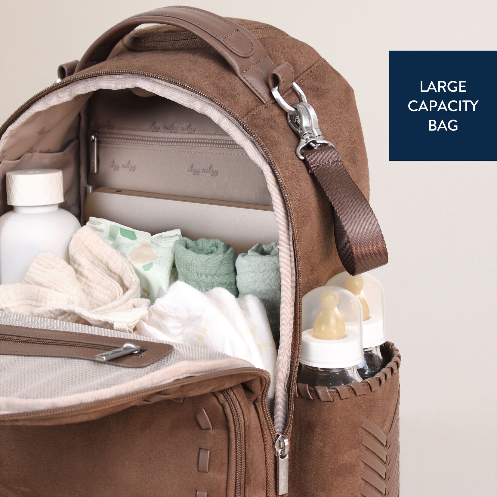 Itzy Ritzy Aspen Boss Plus Backpack Diaper Bag Backpack