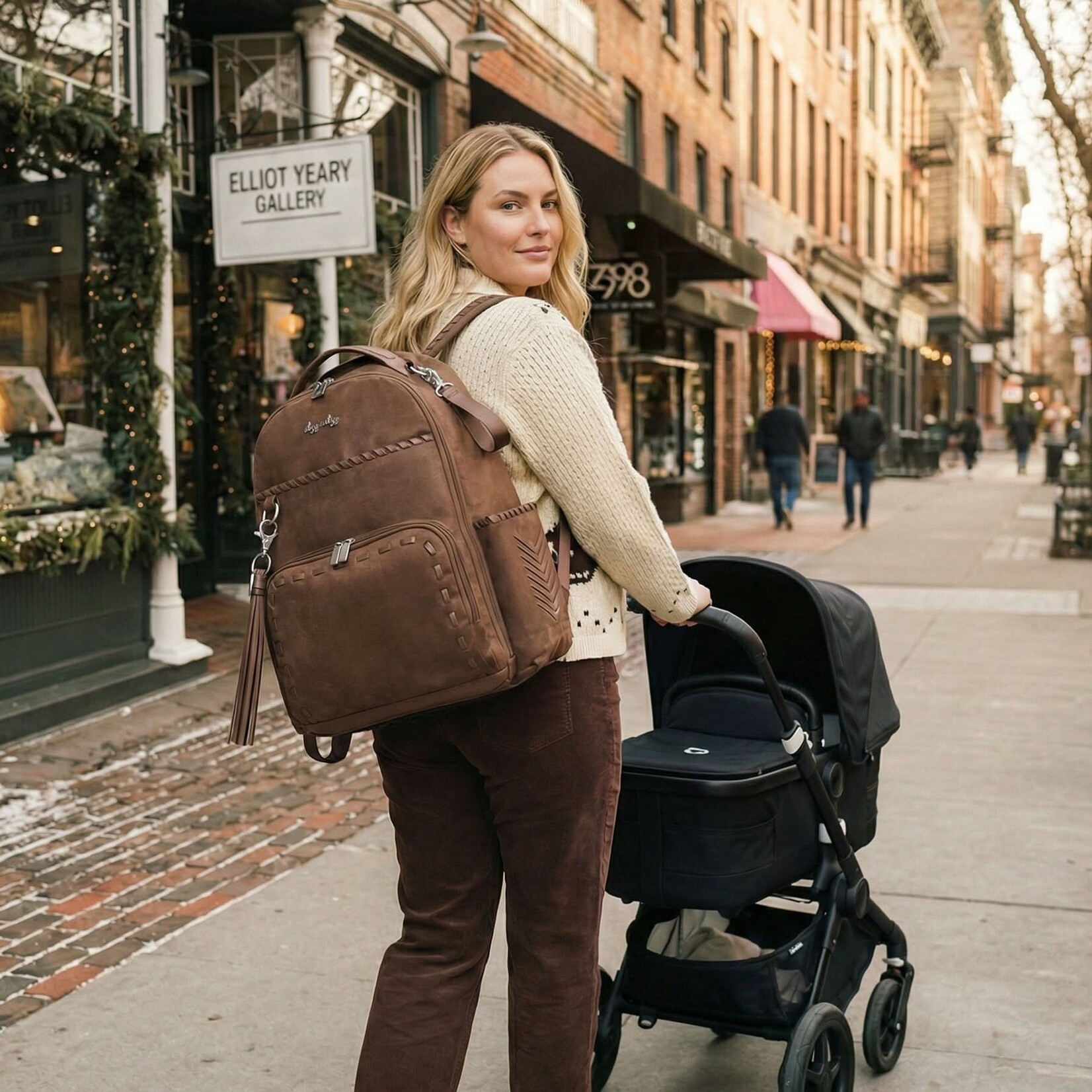 Itzy Ritzy Aspen Boss Plus Backpack Diaper Bag Backpack