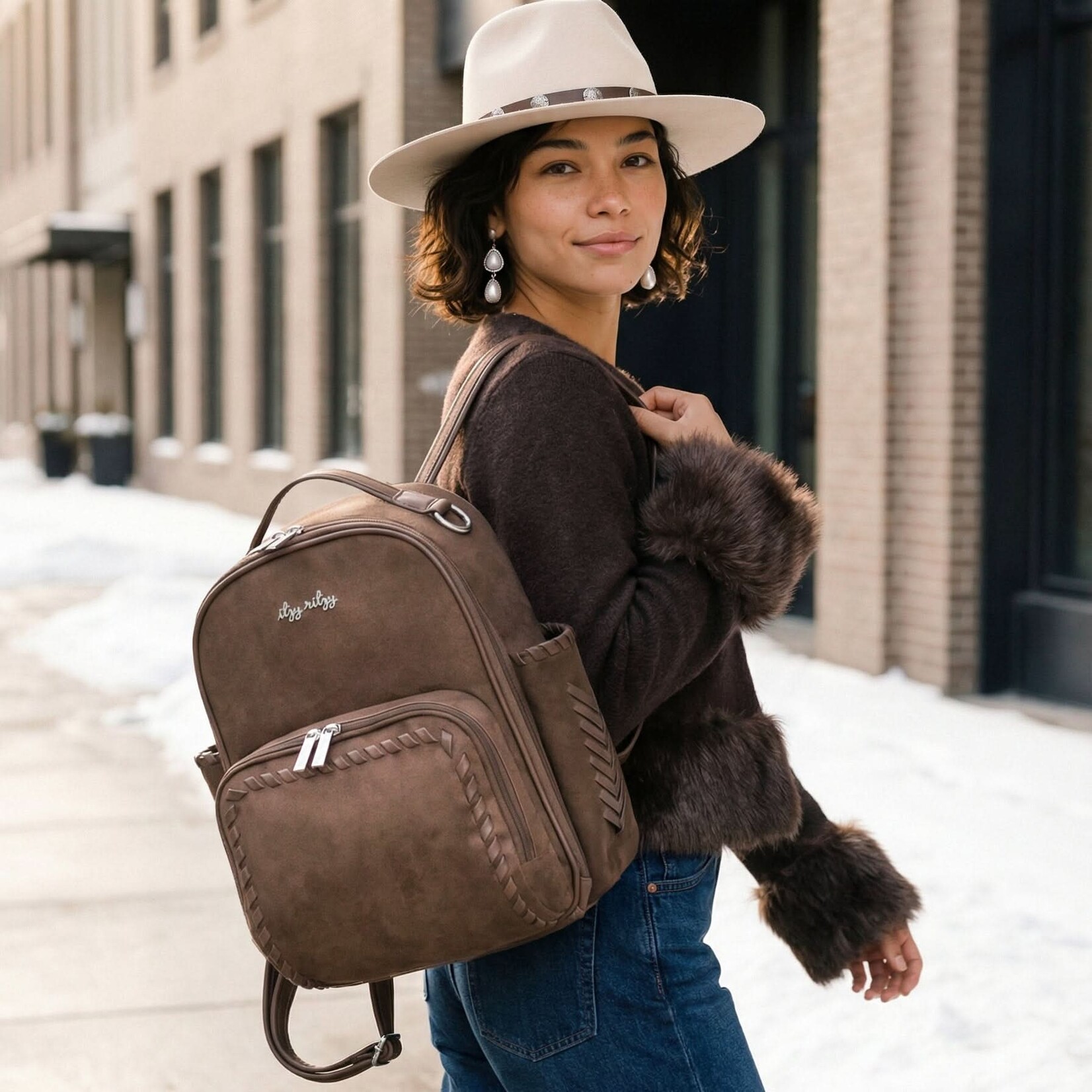 Itzy Ritzy Aspen Itzy Mini Diaper Bag Backpack