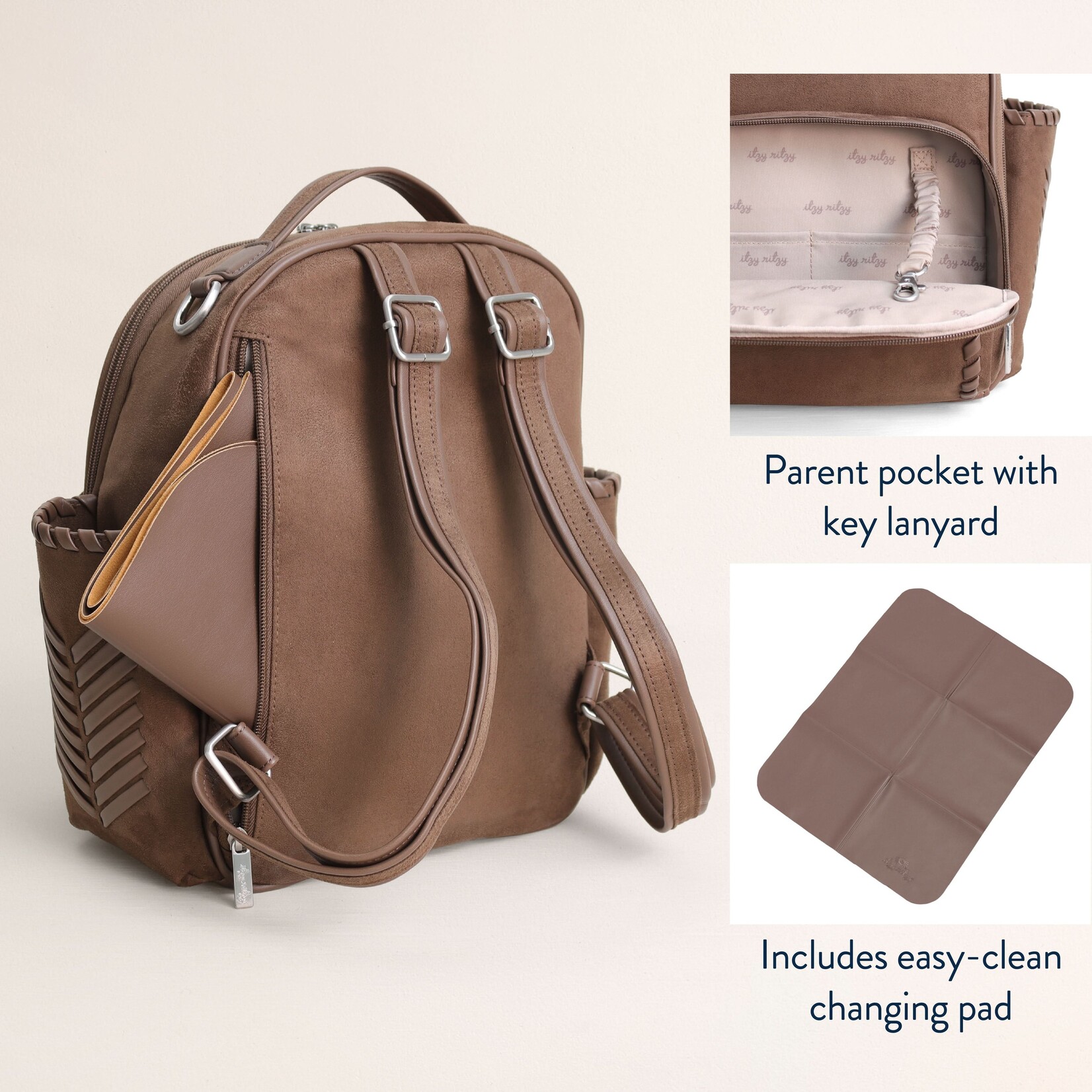 Itzy Ritzy Aspen Itzy Mini Diaper Bag Backpack