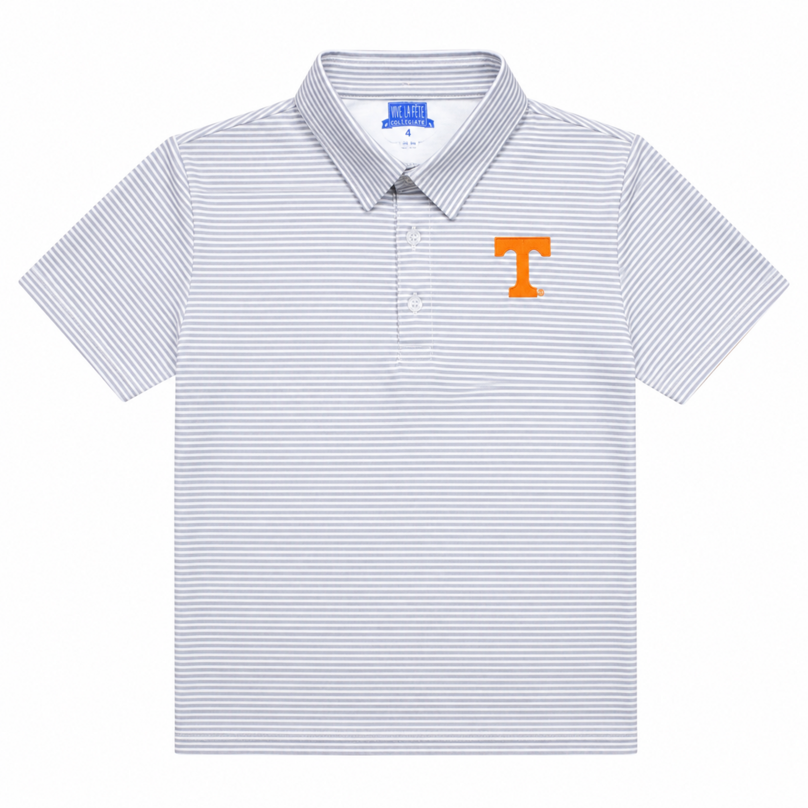 Grey Stripe Power T Polo #26-979