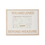 Cupcakes & Cartwheels You Are Loved Gold Frame