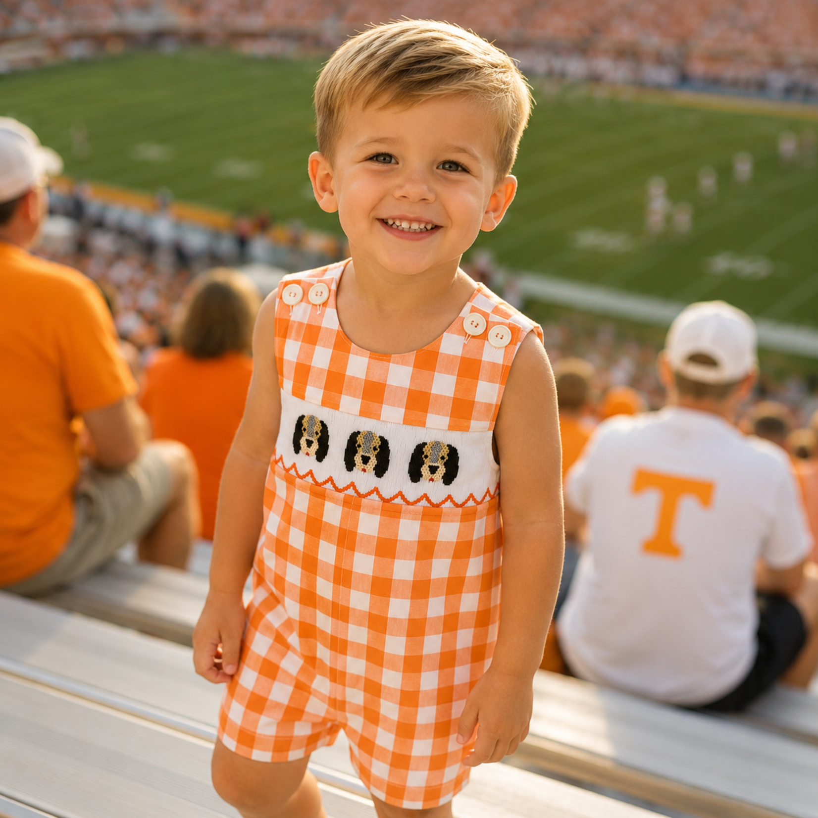 Southern Saturday Smocked Smokey Jon Jon Shortall