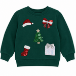 Emma Jean Christmas Time Sequin Sweatshirt