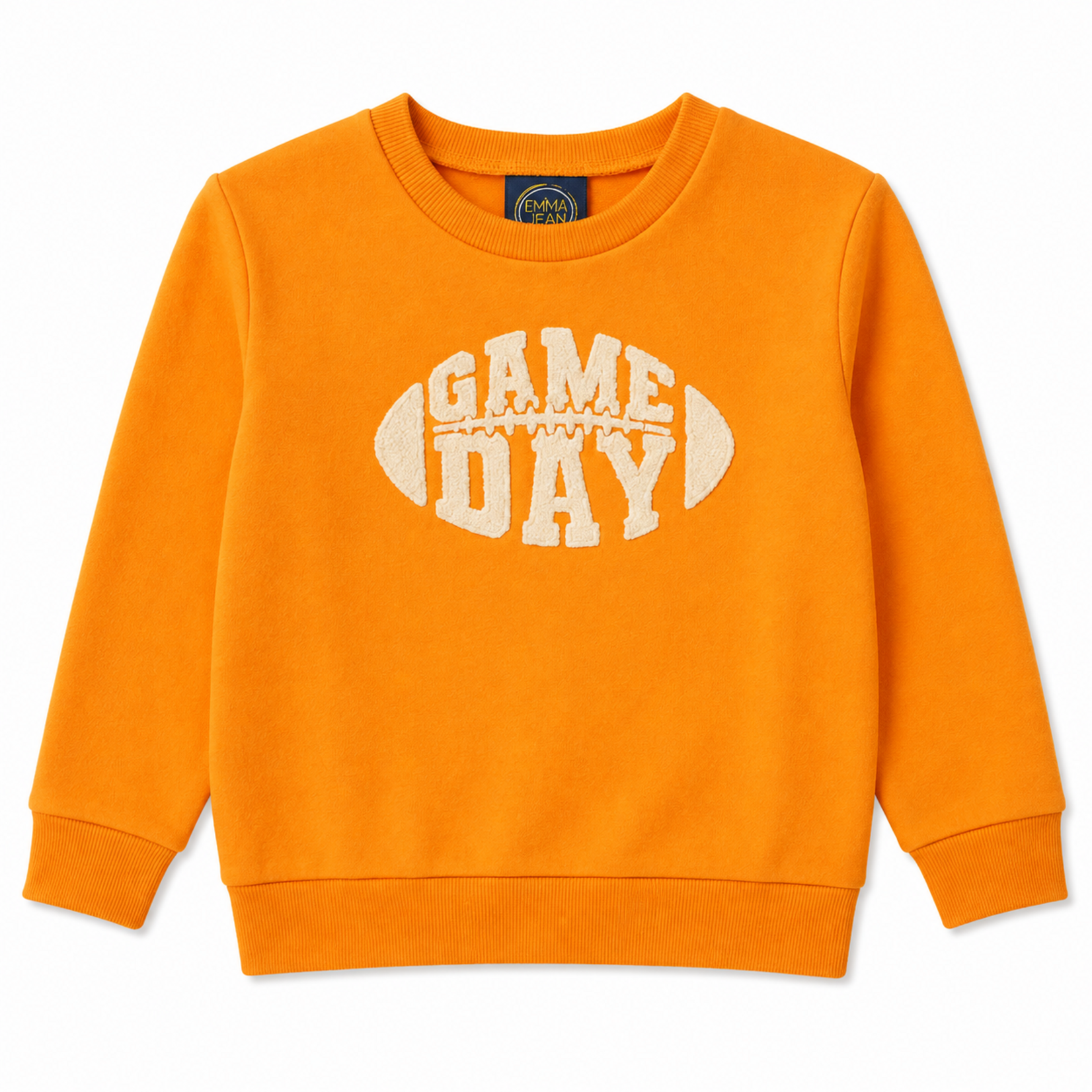 Emma Jean Orange Gameday Sweatshirt