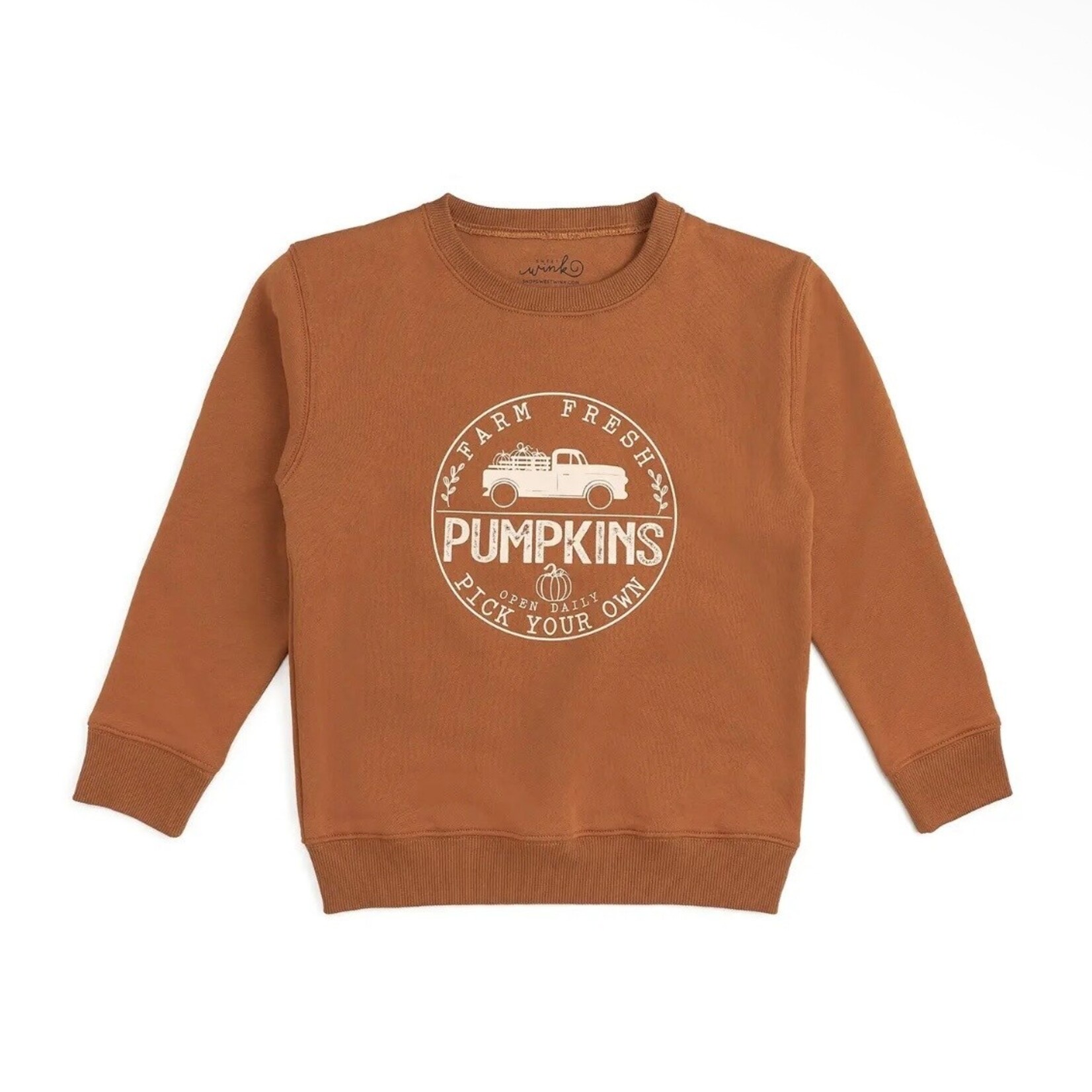 Sweet Wink Farm Fresh Pumpkins Sweatshirt