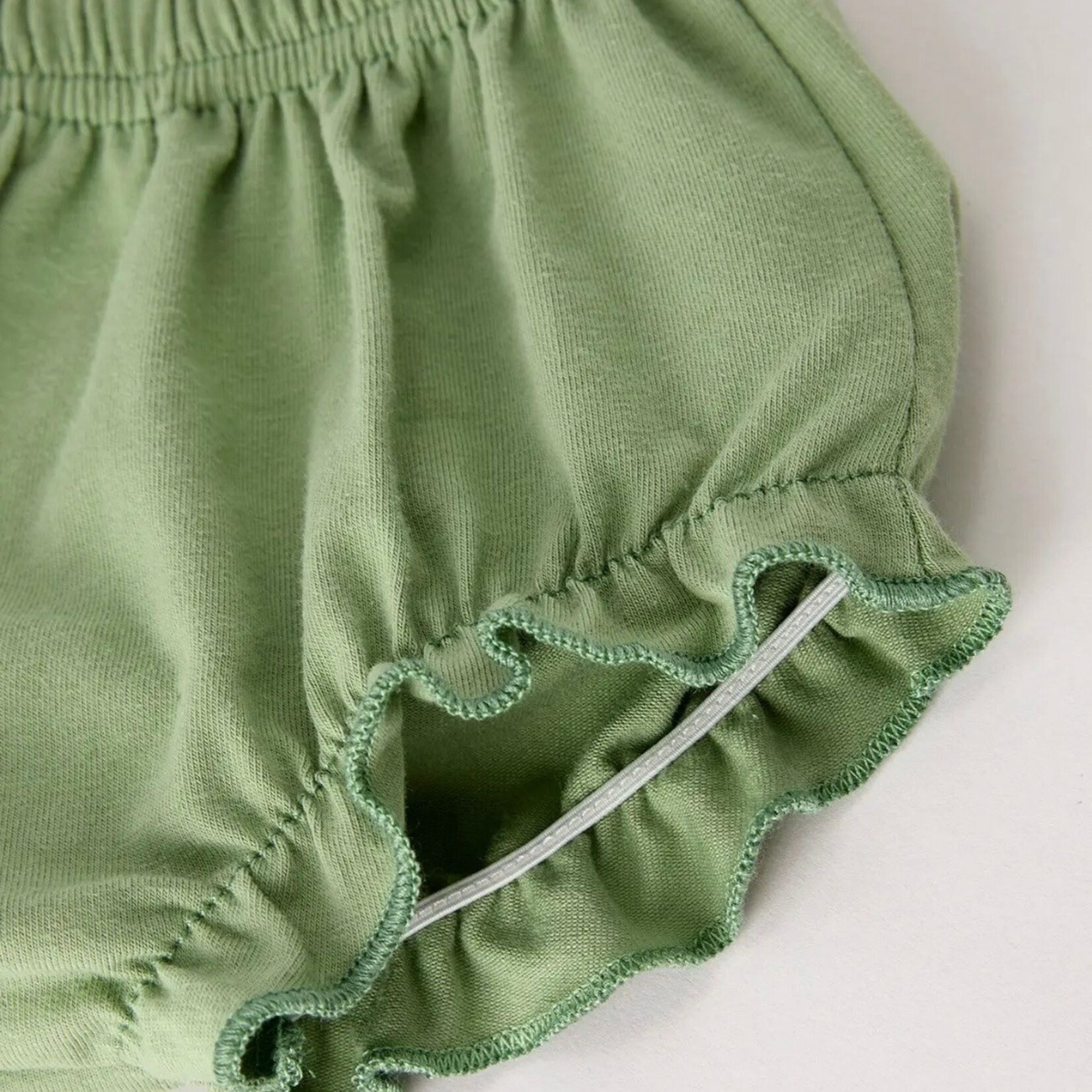 Rylee Faith Designs Sage Pumpkin Girl Bloomer Set