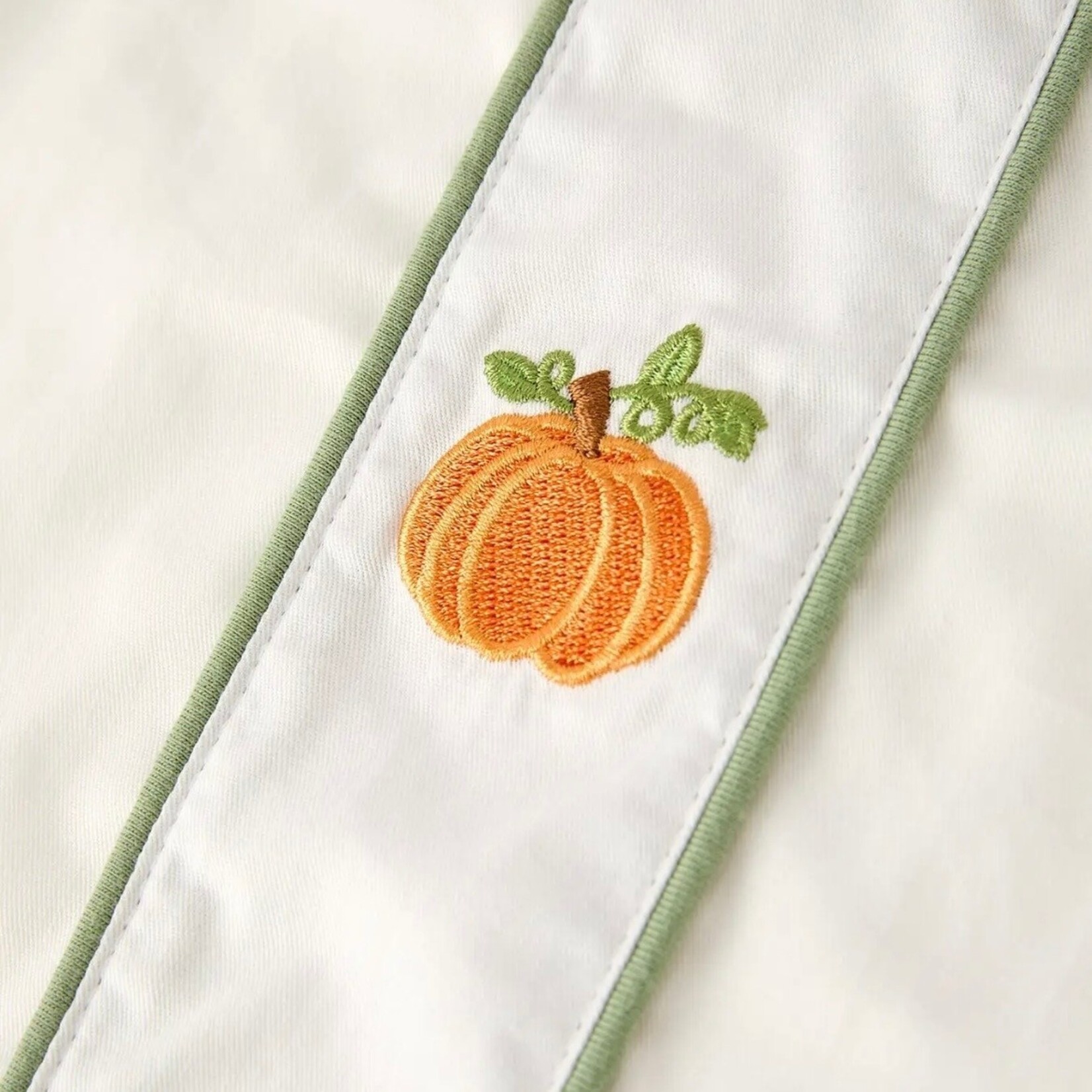 Rylee Faith Designs Sage Pumpkin Boys Short Set