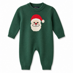 Emma Jean Santa Sweater Romper