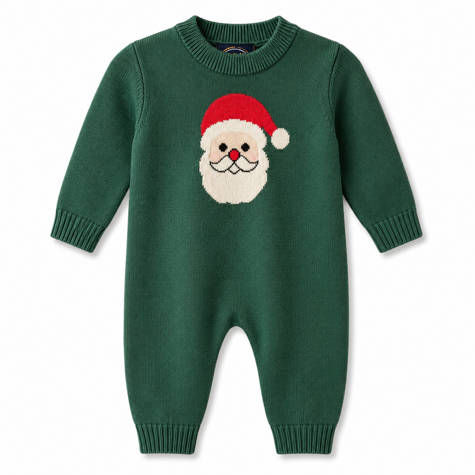 Emma Jean Santa Sweater Romper