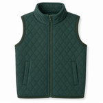 Emma Jean Green Quilted Vest