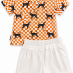Southern Slumber Checkered Coonhound Varsity Set