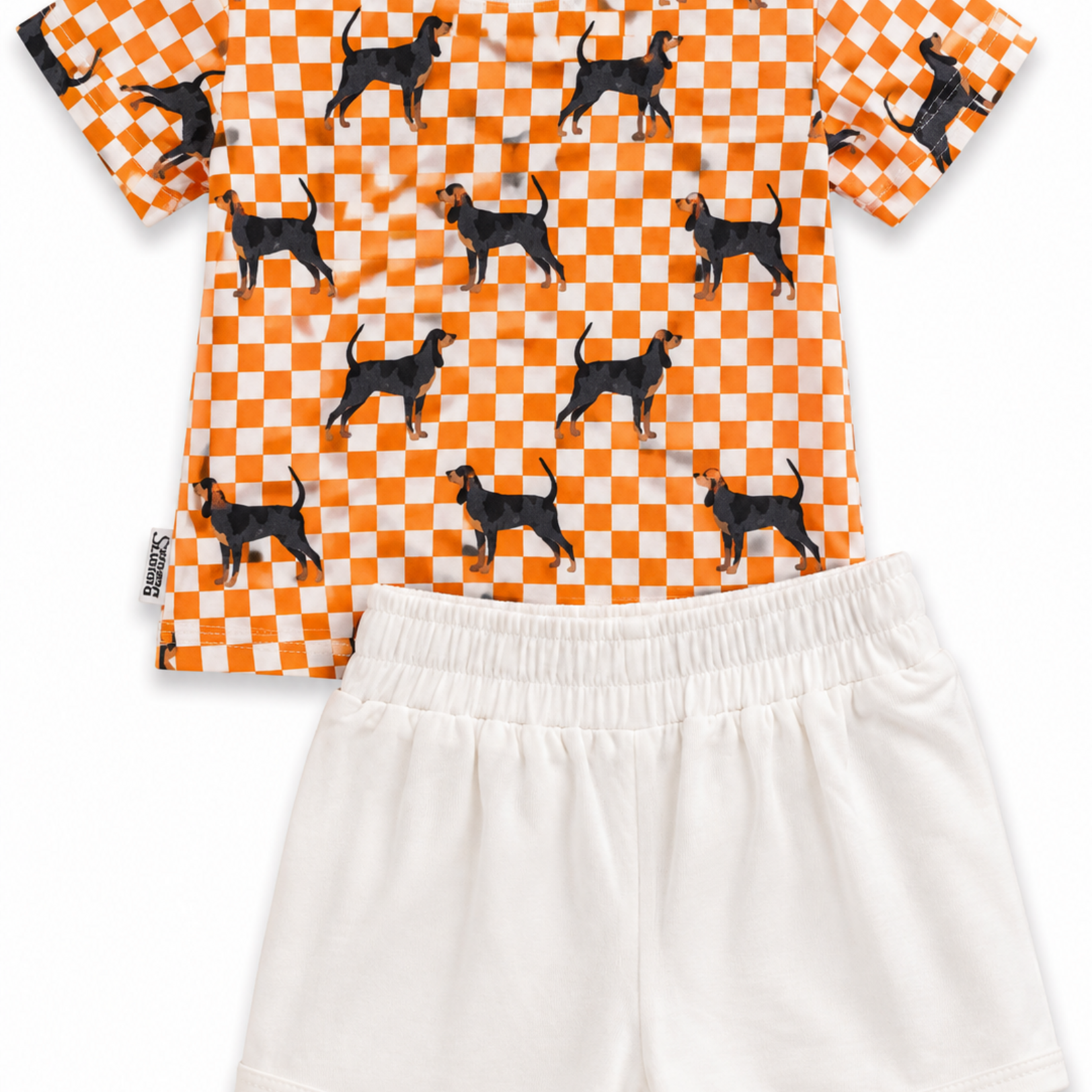 Southern Slumber Checkered Coonhound Varsity Set