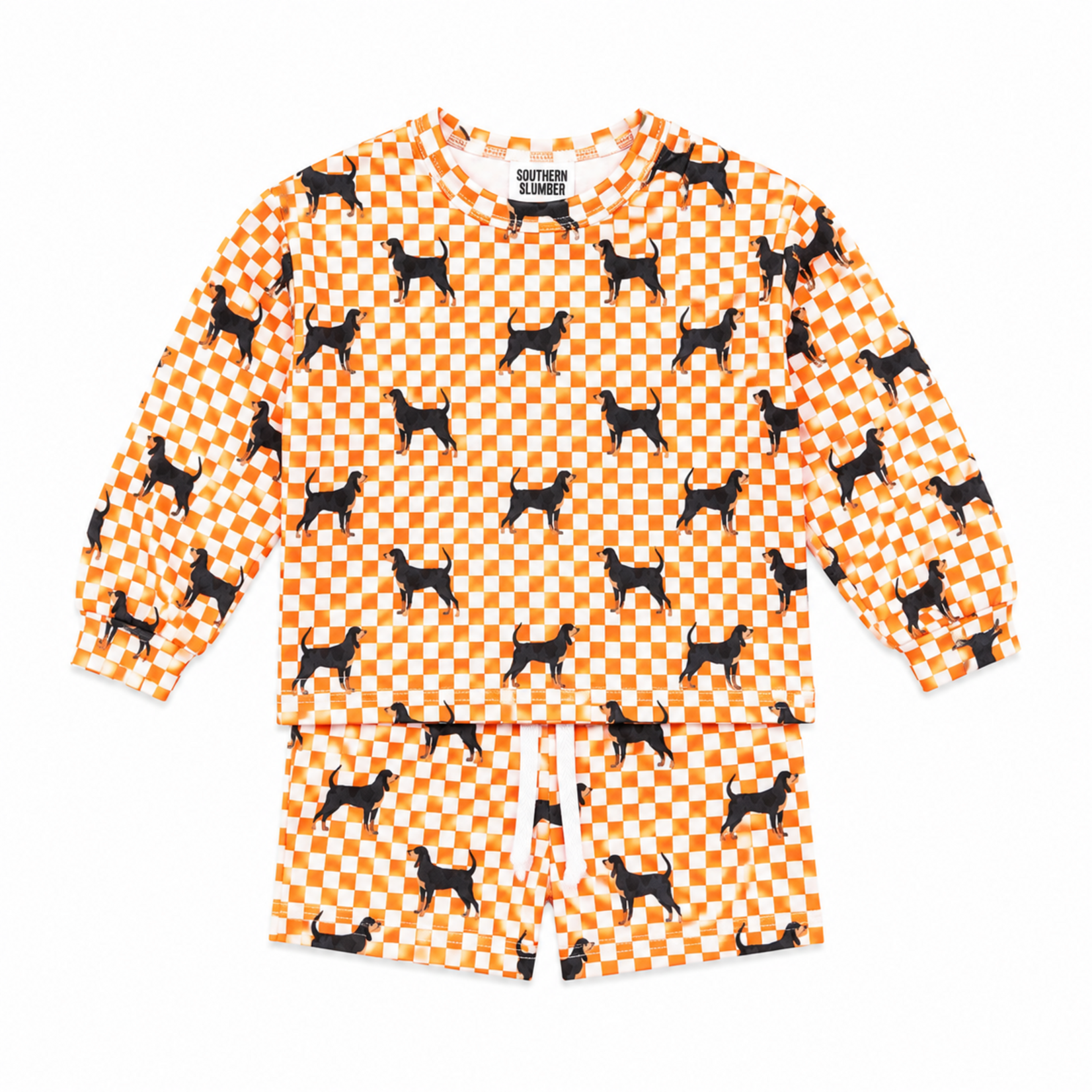 Southern Slumber Checkered Coonhound Sweat Set