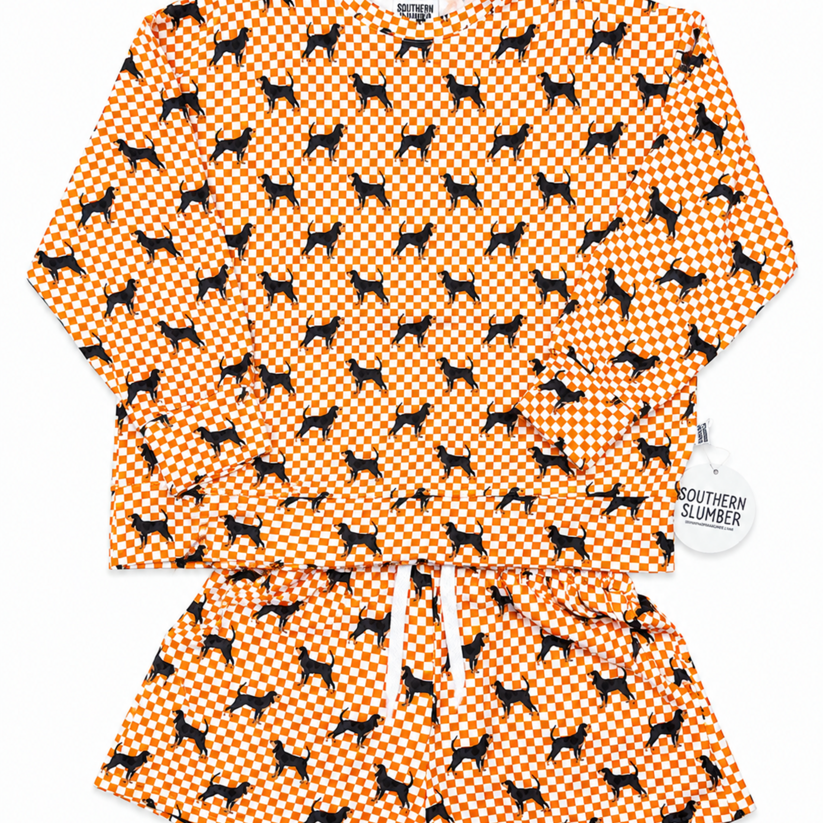 Southern Slumber Checkered Coonhound Women's Set