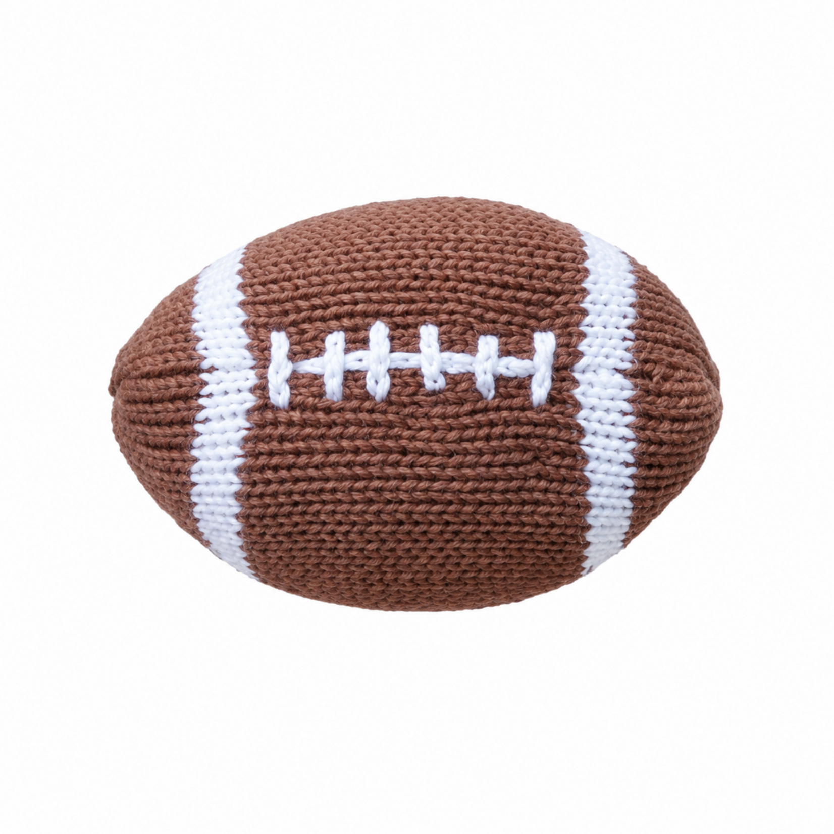 Zubels 5" Knit Football Rattle