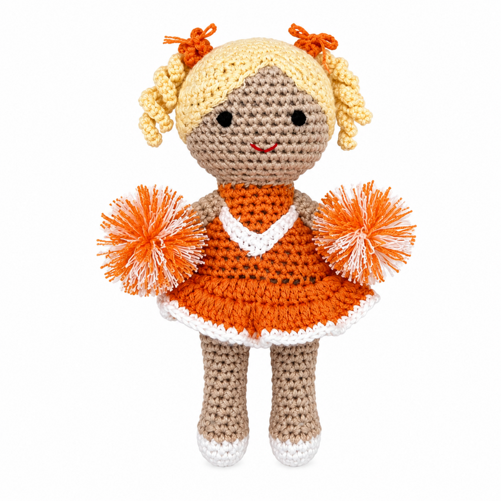 Zubels 5" Knit Cheerleader Rattle