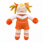 Zubels 12" Knit Cheerleader Doll