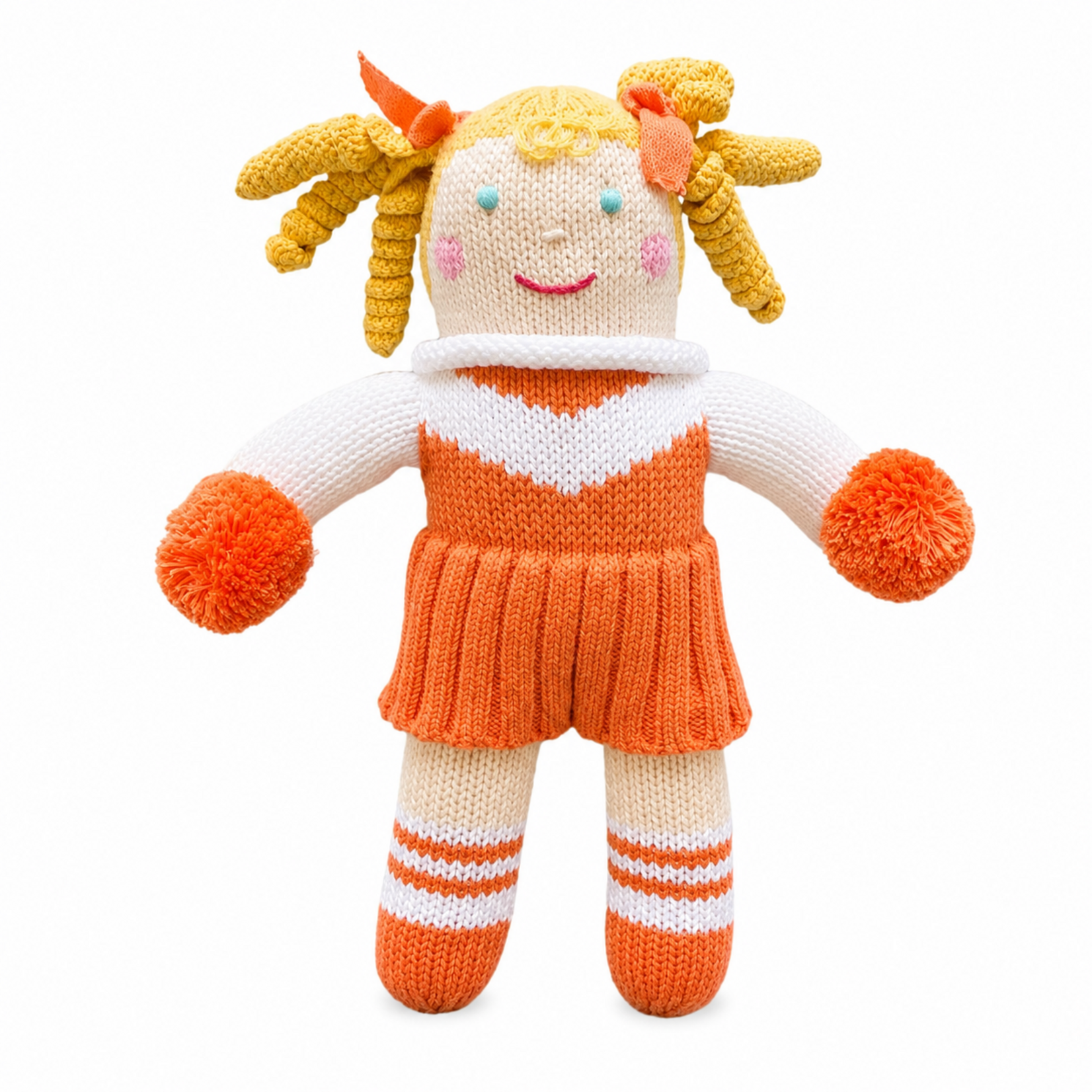 Zubels 12" Knit Cheerleader Doll