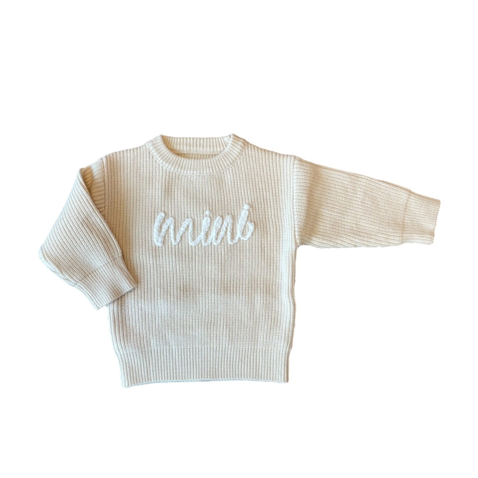 Chunky Mini Sweater - Beige