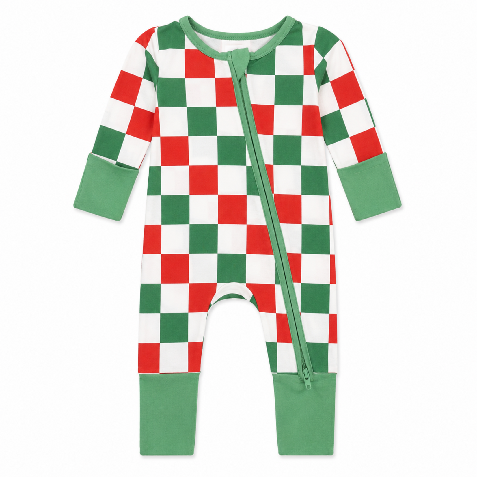 Twinkling Star Checkered Christmas Zippy