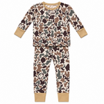 Twinkling Star Woodland Camo PJ Set