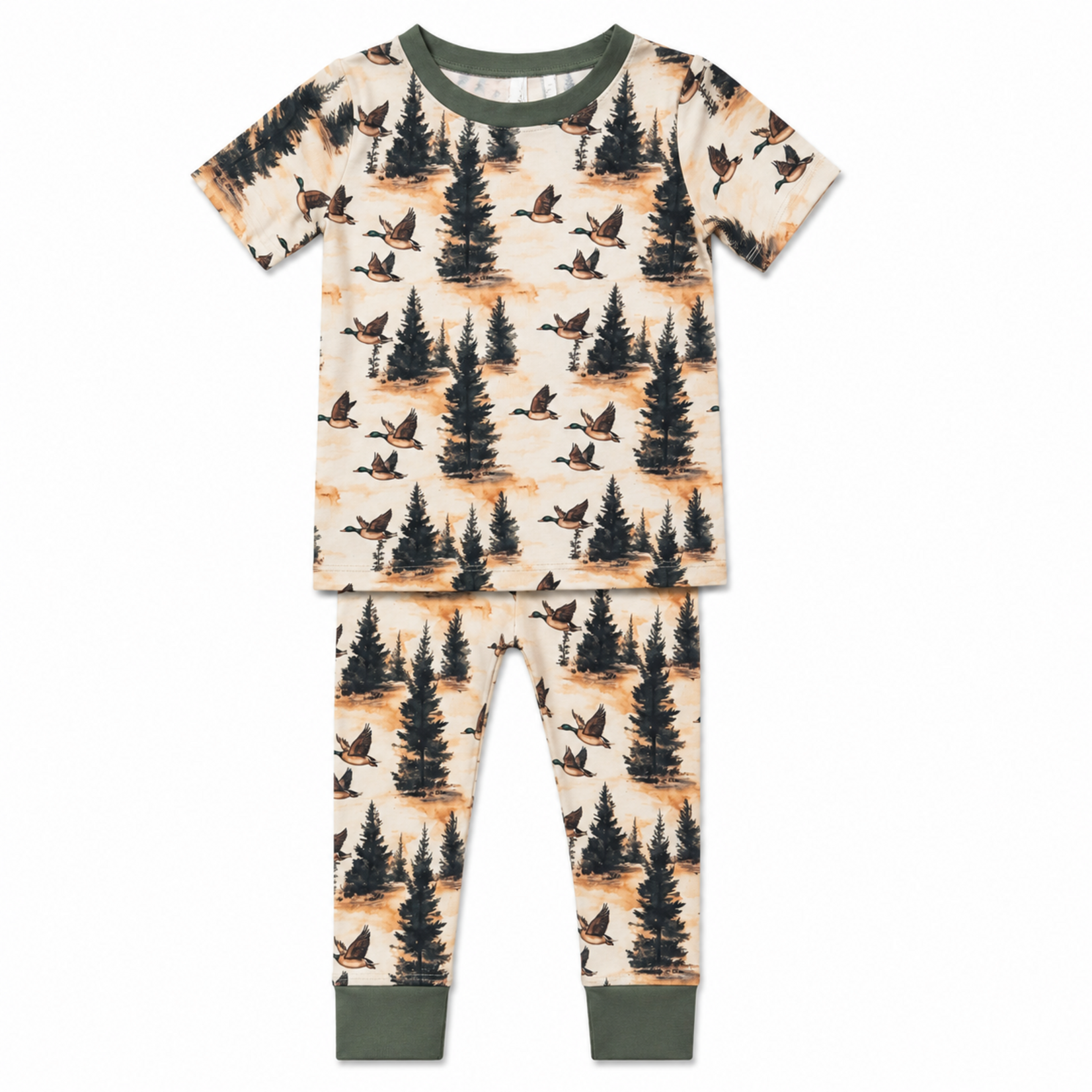 Twinkling Star Woodland Mallard PJ Set