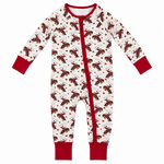 Velvet Fawn Sleigh Bells & Saddles Zippy