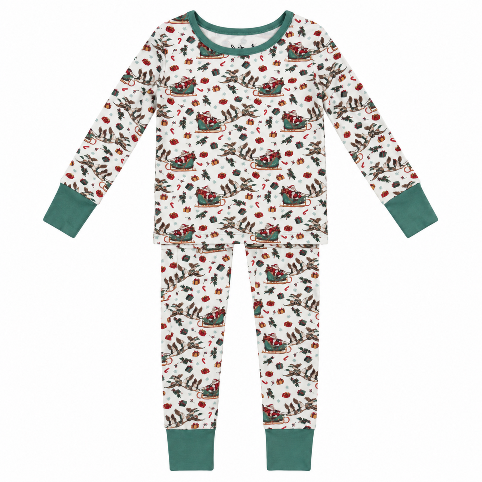 Velvet Fawn Mallards & Mistletoe PJ Set
