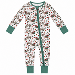 Velvet Fawn Mallards & Mistletoe Zippy