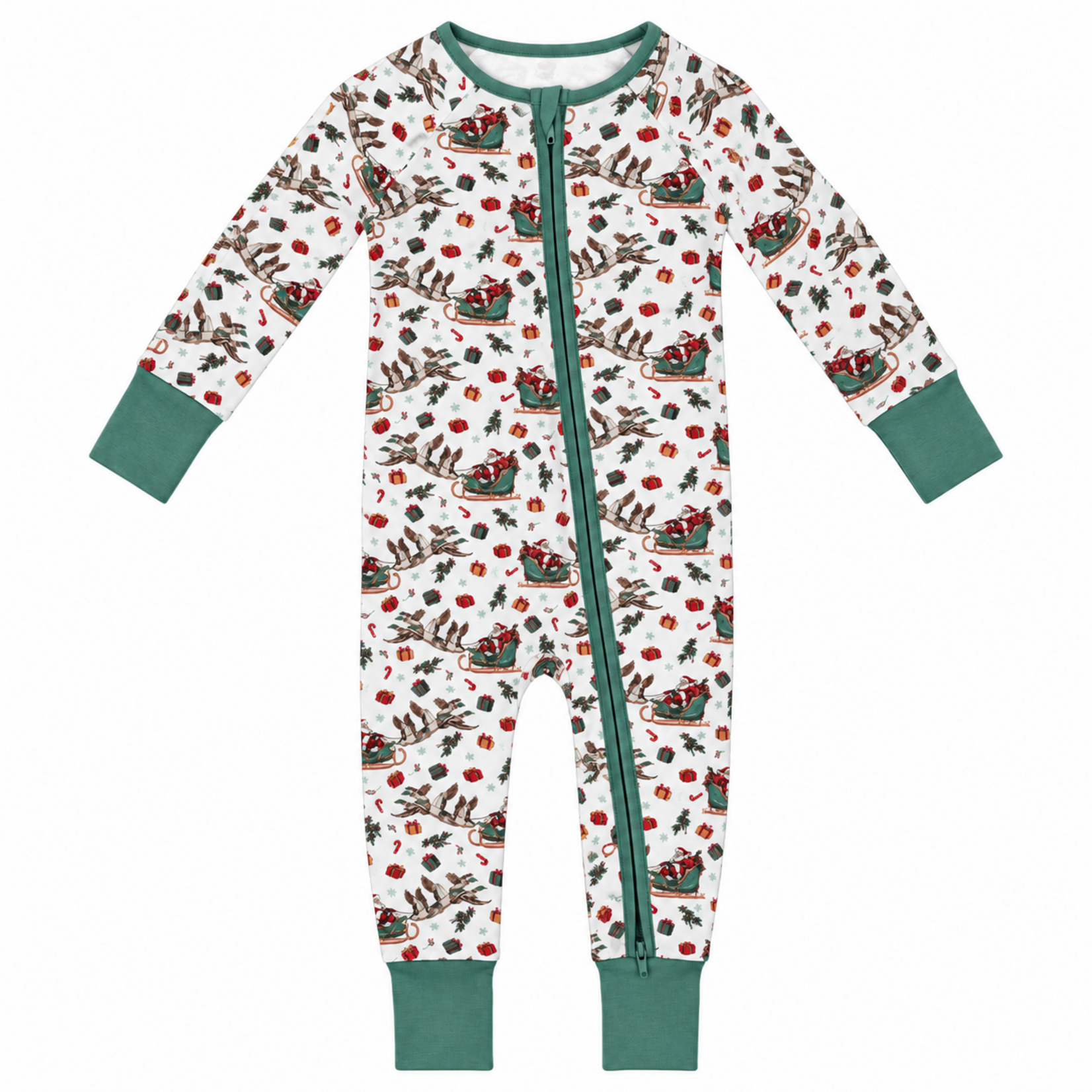 Velvet Fawn Mallards & Mistletoe Zippy
