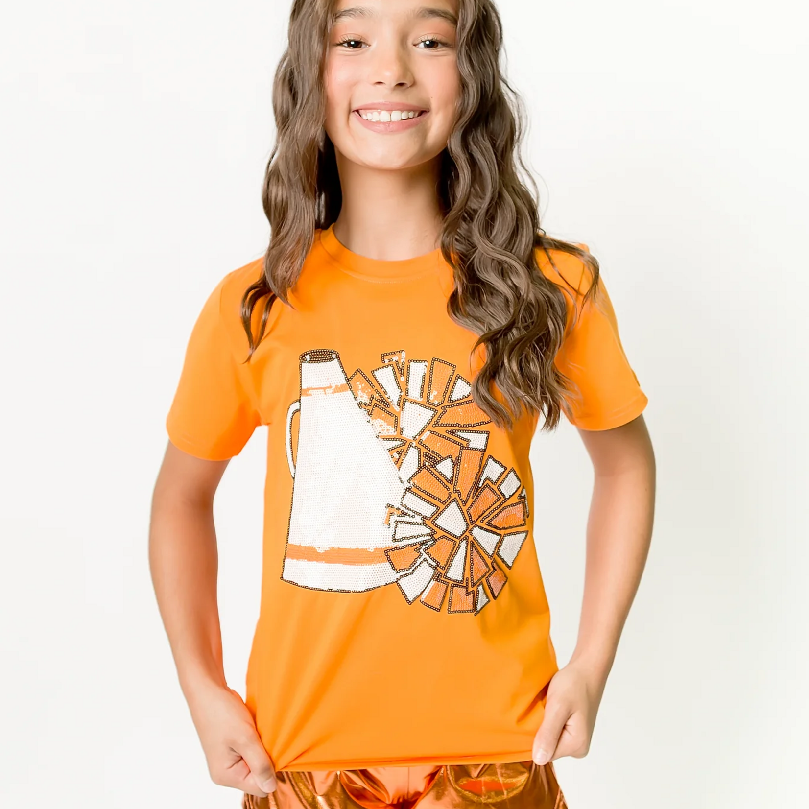 Belle Cher Megaphone Sequin Shirt