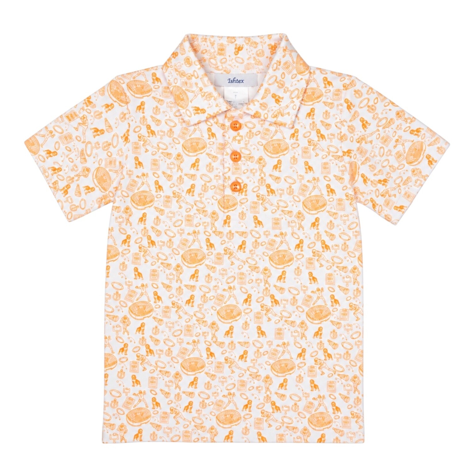 Ishtex Vols Football Active Polo