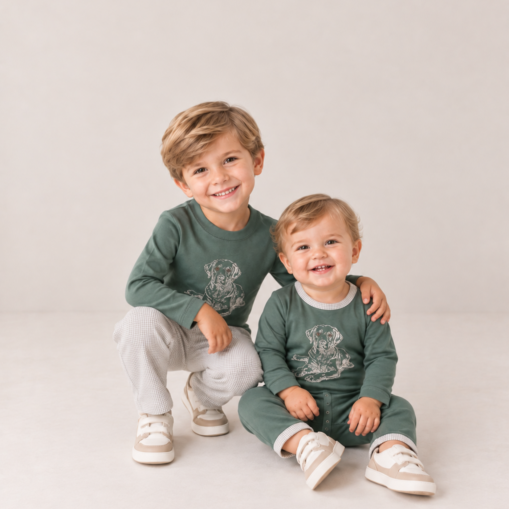 Millie Jay Mans Best Friend Romper