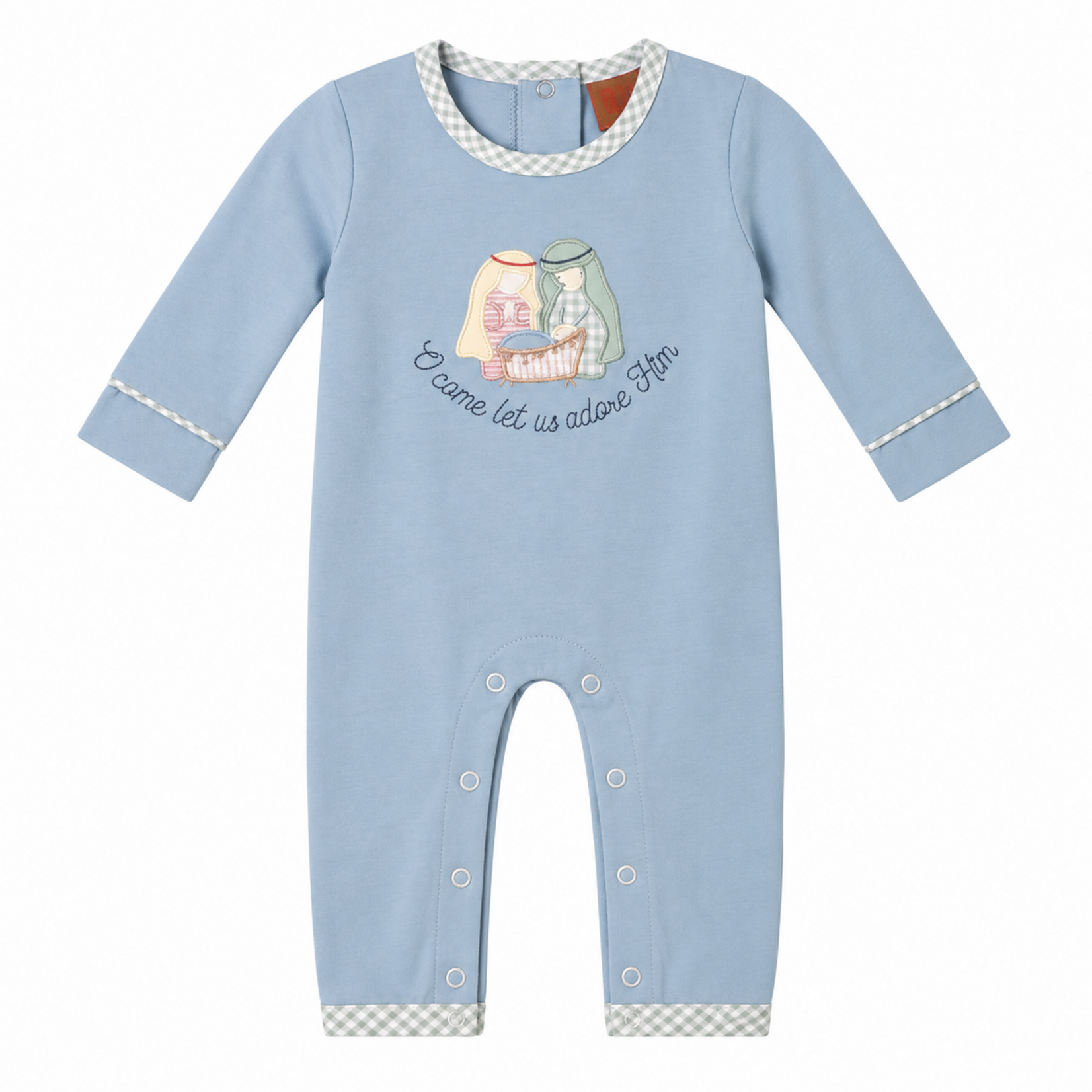Millie Jay Nativity Applique Boy Romper