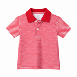 Millie Jay Dawson Red Stripe Polo