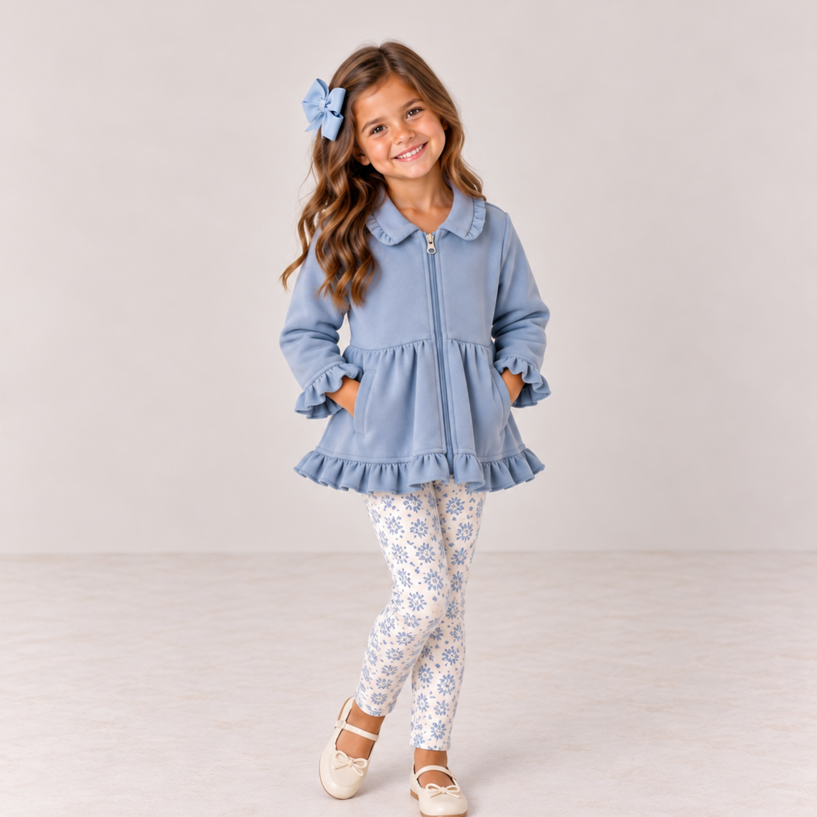 Millie Jay Vera Blue Girls Jacket