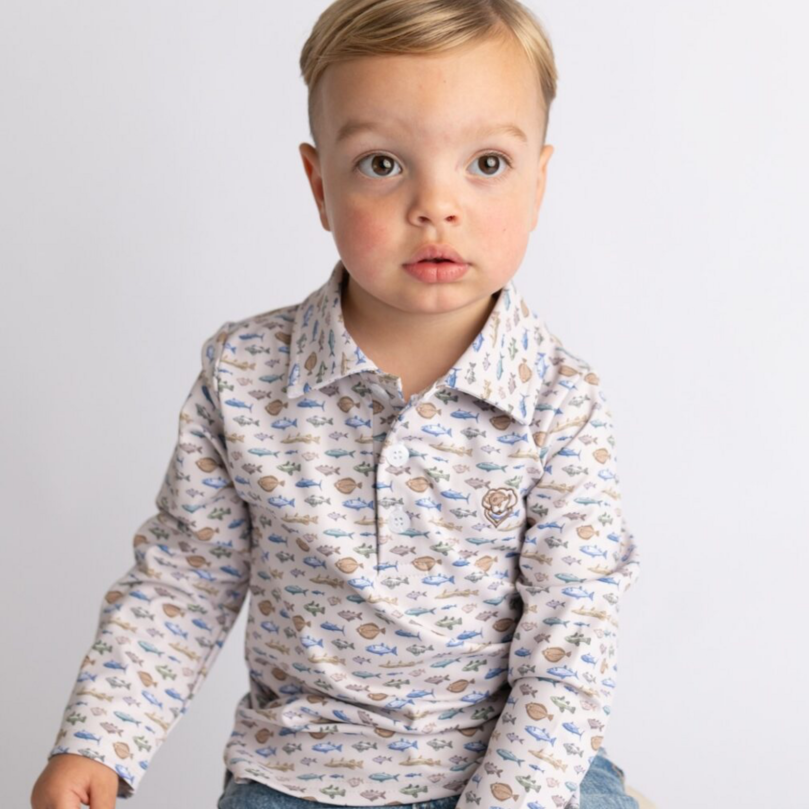 Millie Jay Fish L/S Performance Shirt