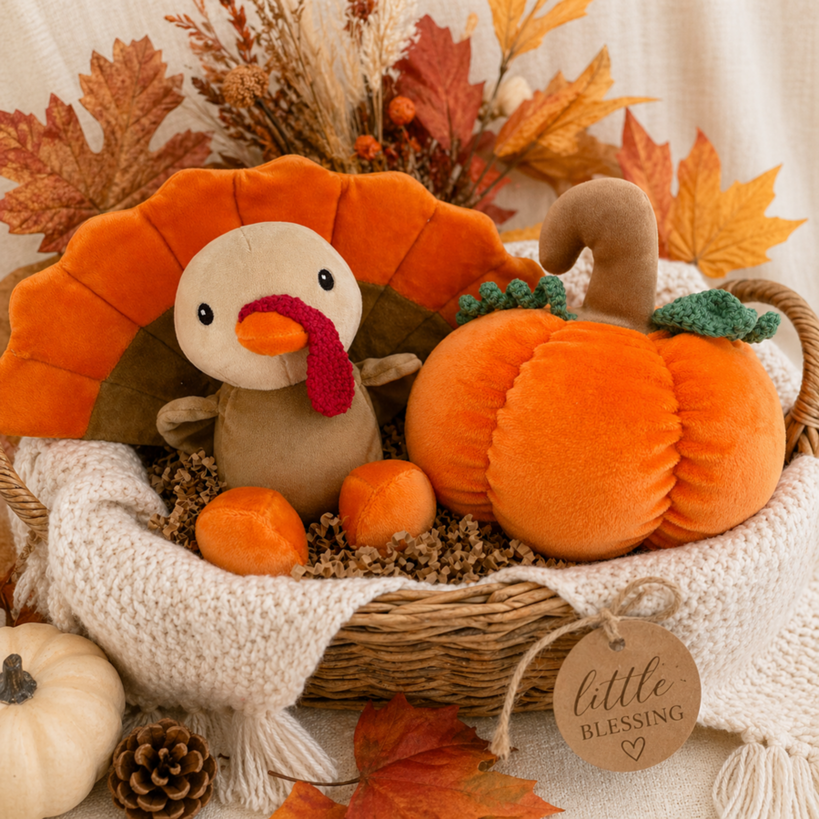 Zubels Plush Pumpkin