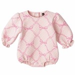 Banana Split Dainty Bows Quilted Bubble